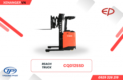 Xe Reach Truck ( đứng lái ) EP-BIGJOE 1.2 Tấn Model: CQD12SSD