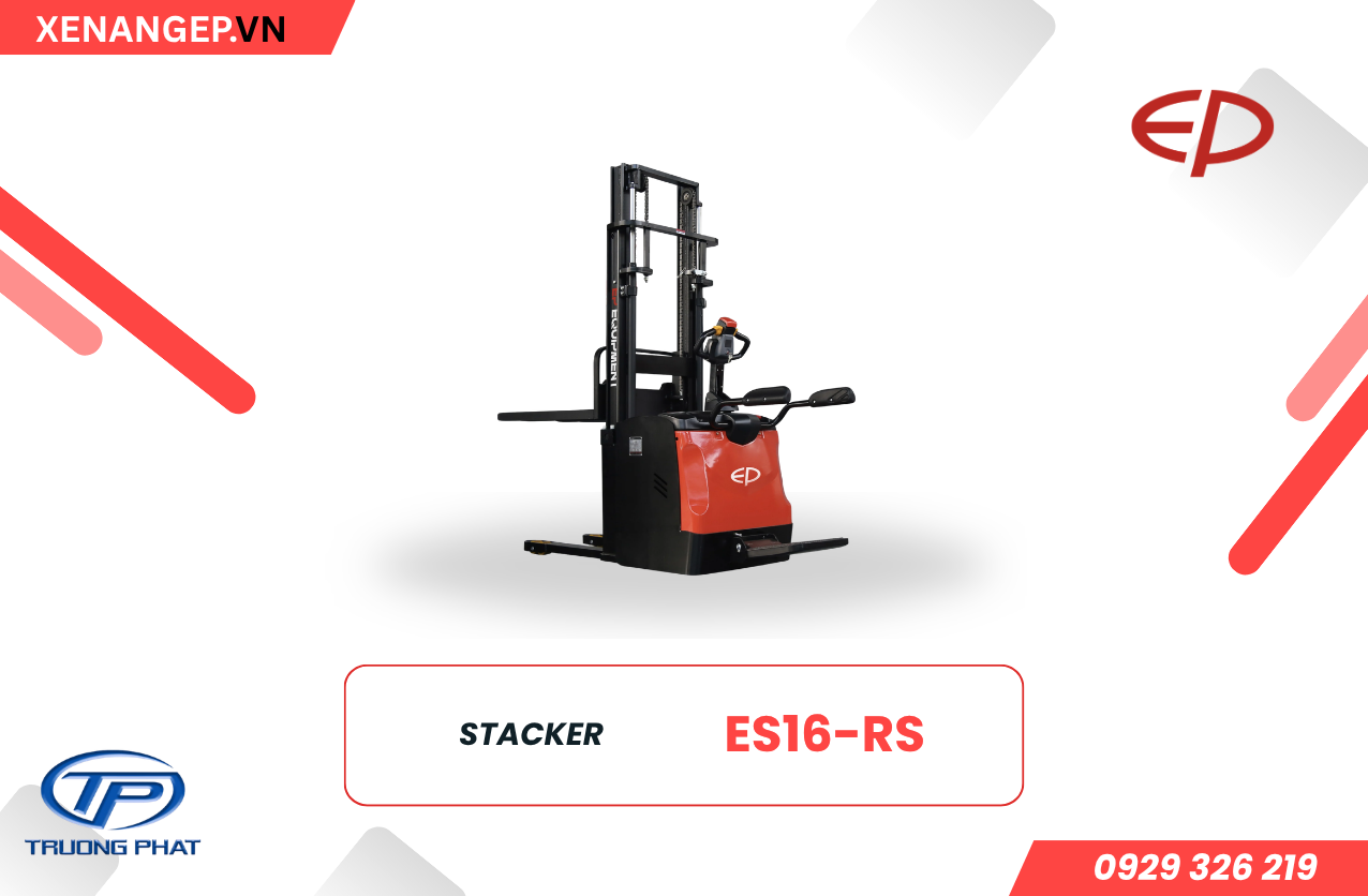 Xe Stacker đứng lái EP-BIGJOE 1,6/2 Tấn Model: ES16-RS / ES20-RS