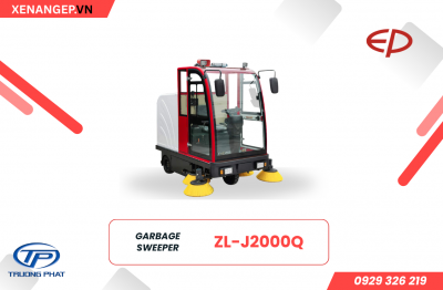 Xe quét rác - hút bụi EP-BIGJOE Model: ZL-J2000Q